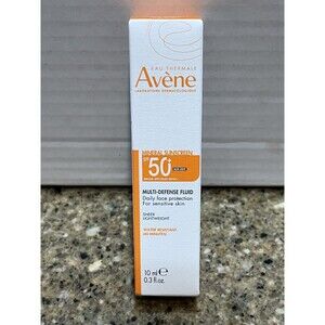 AVENE FACE UV Mineral Multi-Defense Sunscreen Fluid SPF 50+ NEW In Box 10ml